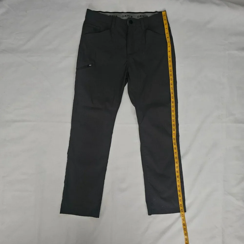 Orvis Classic Collection Lightweight 5 Pocket Trek Pant, Forged Iron Men's 36X32